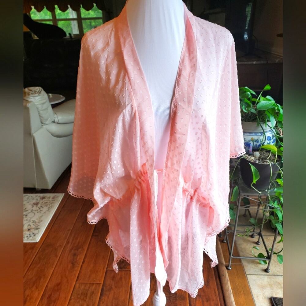 Time and True L/XL‎ pink and white soft and comfy